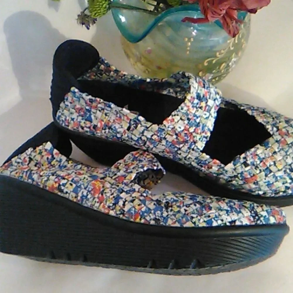 NEW Athletic Platform Slip-ons
